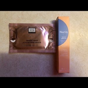 Brand new eye mask and eye cream 💕